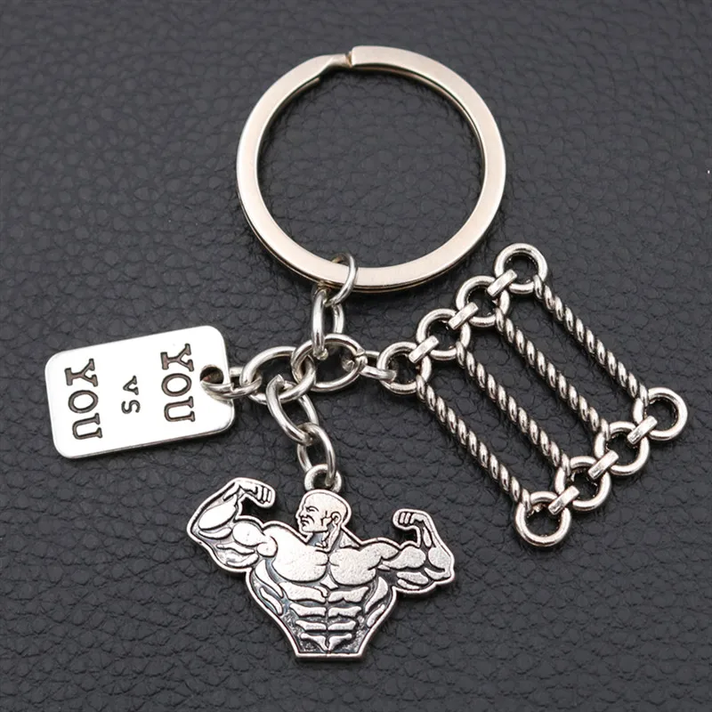 Креативный брелок из металла Вдохновляющие страсть в виде анха Фитнес