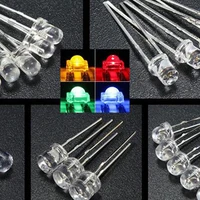 100pcs miniature lamp 3mm 12v indicator bulb bombilla incandescent filament
