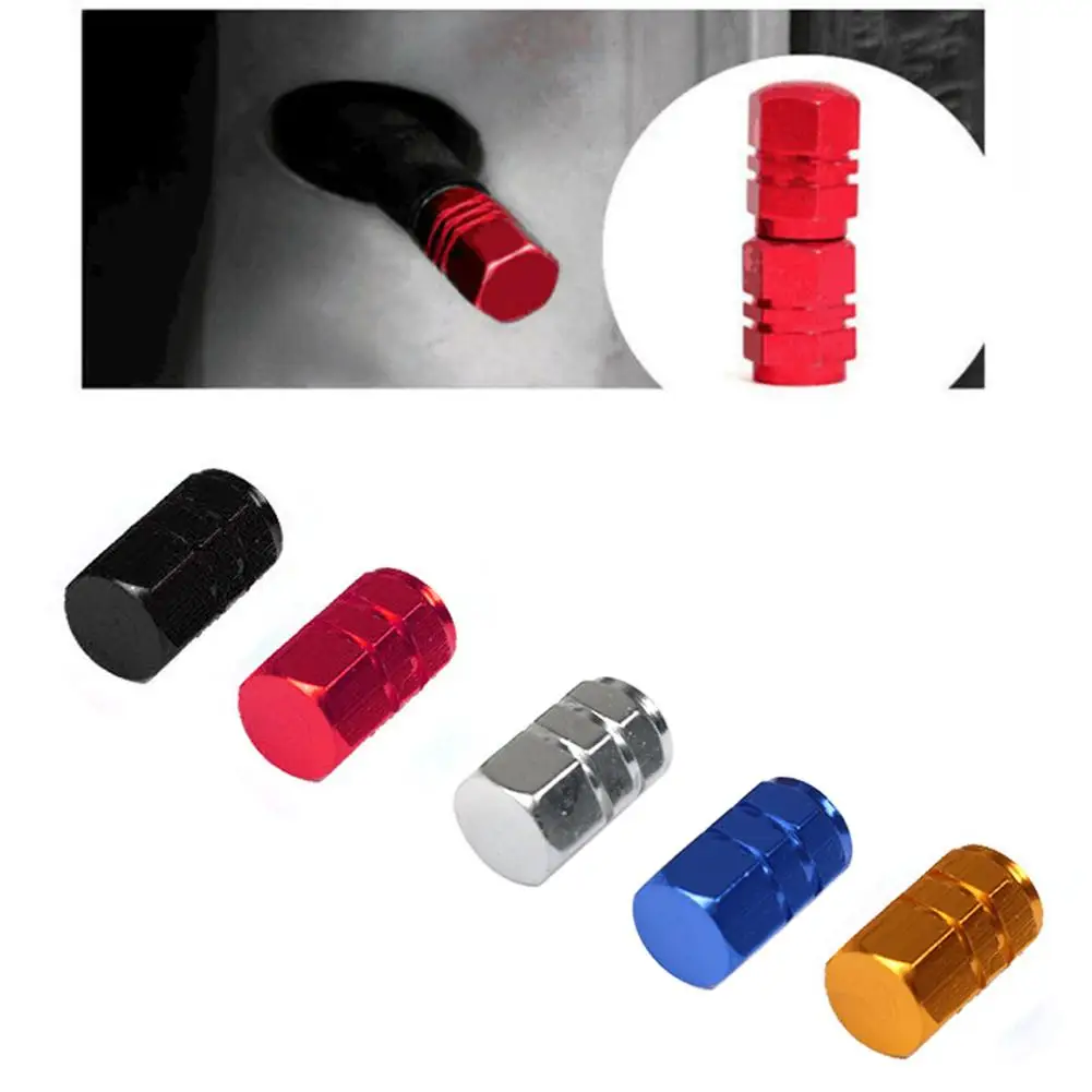

4Pcs Truck Car Bike Aluminum Tire Wheel Rims Stem Air Valve Caps Tyre Cover