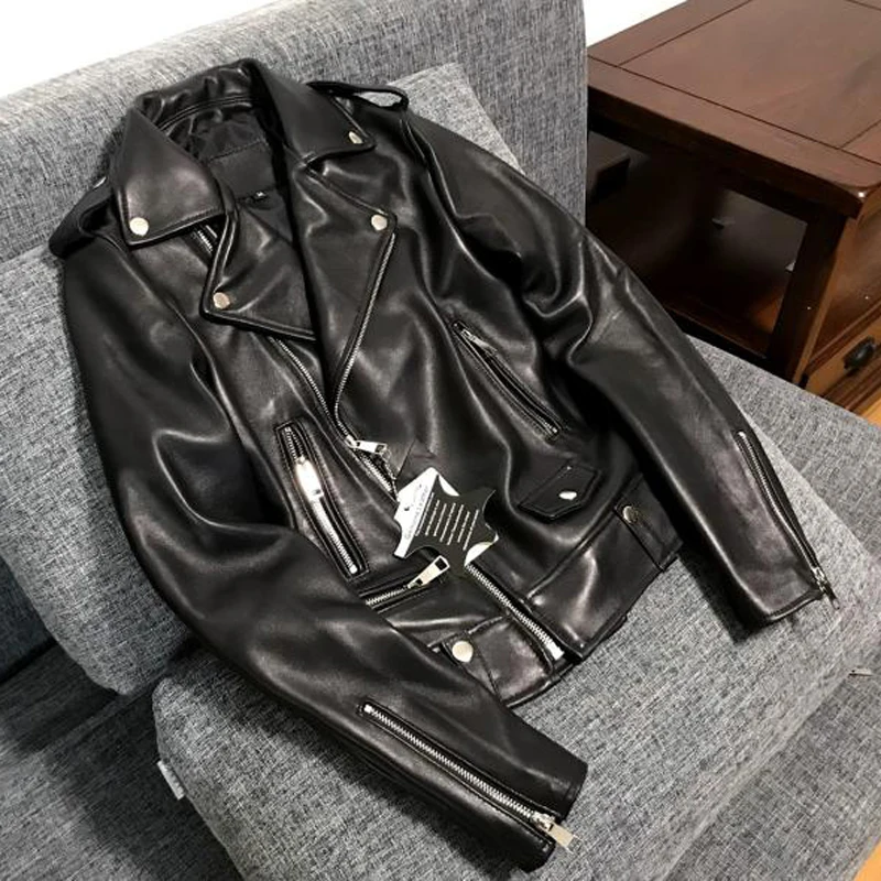 Automotive Women Sheepskin Jacket Trench Coat Short Fashion Street Real Leather Jackets Overcoats Winter Outwear Top Coat XXXXL