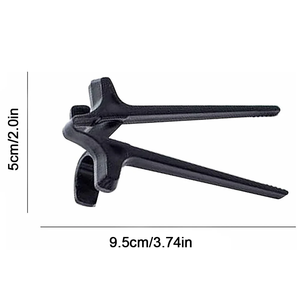 

3PCS Snack Finger Chopsticks Plastic Snack Food Tong Clamps Lazy Auxiliary Chopsticks Not Dirty Hand New Product Finger Ring