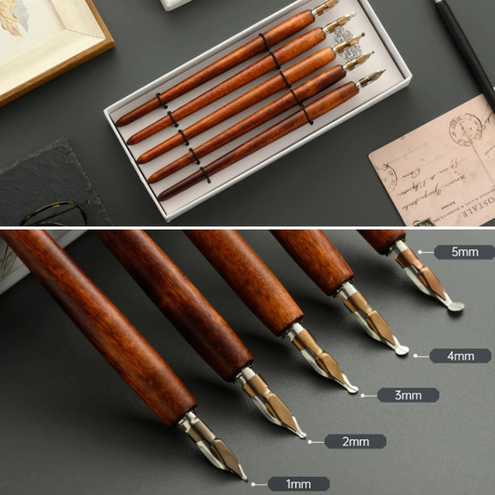 

Восковая печать, в том числе перо, ручка для окунания, Толстая ручка для каллиграфии в стиле ретро, набор для каллиграфии с чернилами для нач...