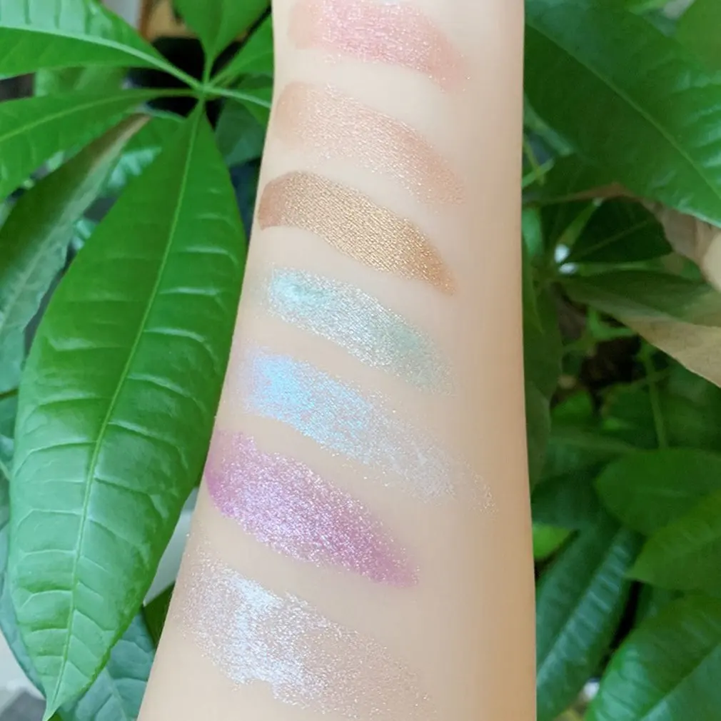 

Quicksand Star Monochrome Eyeshadow High Gloss Liquid Eyeshadow Palette Sequins Non-Smudge Blush Eyeshadow Cream