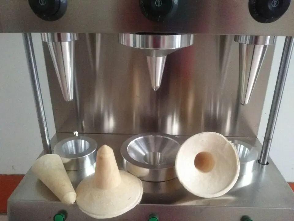 Электрический сладкий конус машина автомат для приготовления пиццы