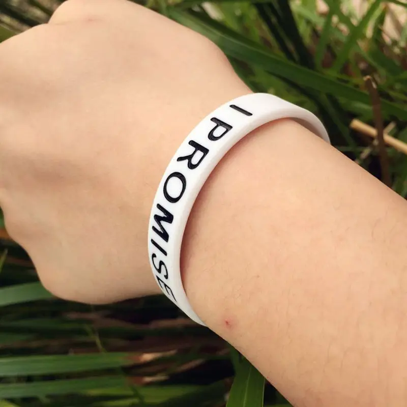 5 шт разных цветов я обещала спортивный браслет из силикона браслеты набор для