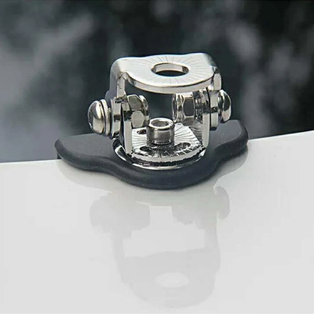 

2Pcs Universal LED Light Bar Mounting Bracket A-Pillar Hood Work Light Holder Stainless Steel 360-degree Rotating for Off Road