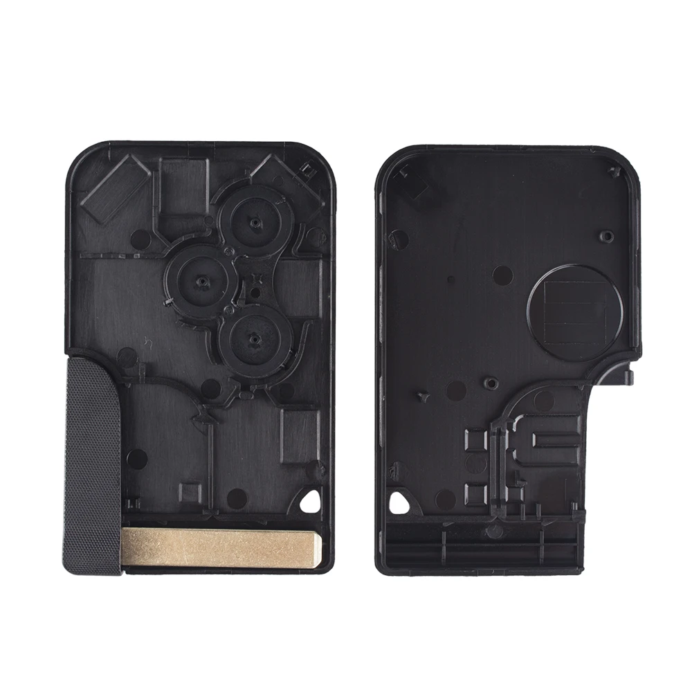 Чехол KEYYOU для смарт карты с 3 кнопками и дистанционным управлением Renault Clio Logan Megane 2