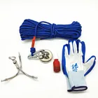 Рыболовные магниты с веревкой 10 м или 20 м на выбор, магнитный материал 150 кг, сильный Неодимовый Постоянный магнит N35, Круглый толстый окуляр