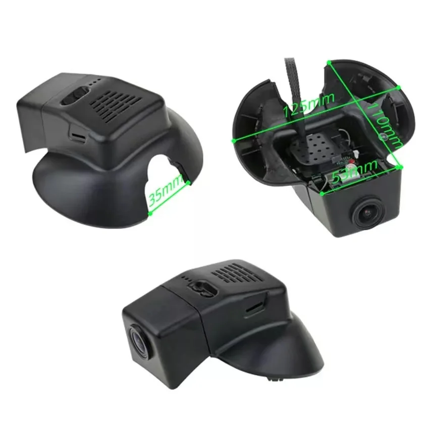 

Liislee Car DVR Wifi Video Recorder Dash Cam Camera for Volvo V40 P1 Cross Country 2014 - 2019 Night Vision APP Control Phone