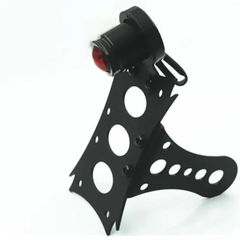 Кронштейн для бокового крепления номерного знака мотоцикла задний фонарь