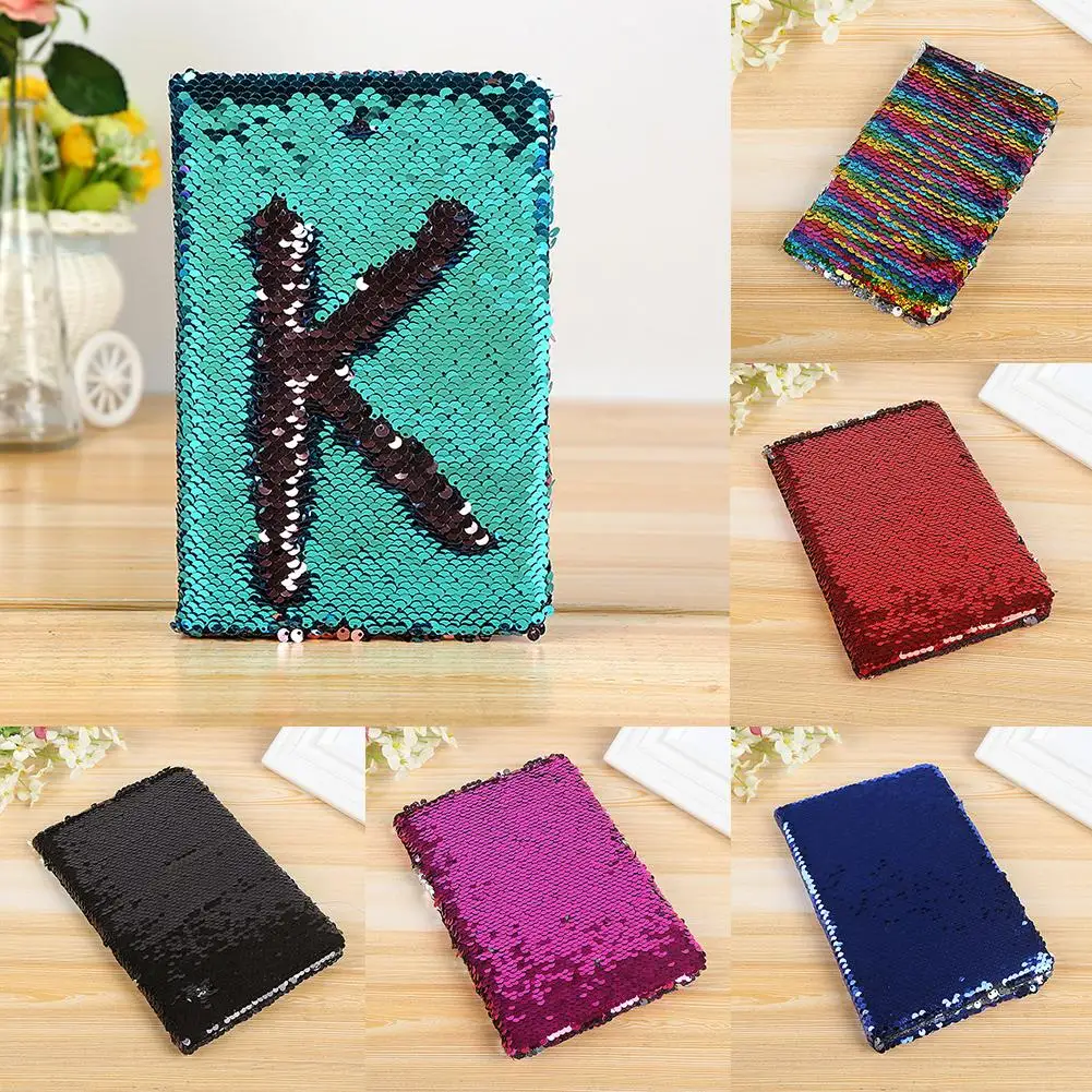 A6 креативный Алфавит узор блёстки блокнот планировщик бумага для органайзера