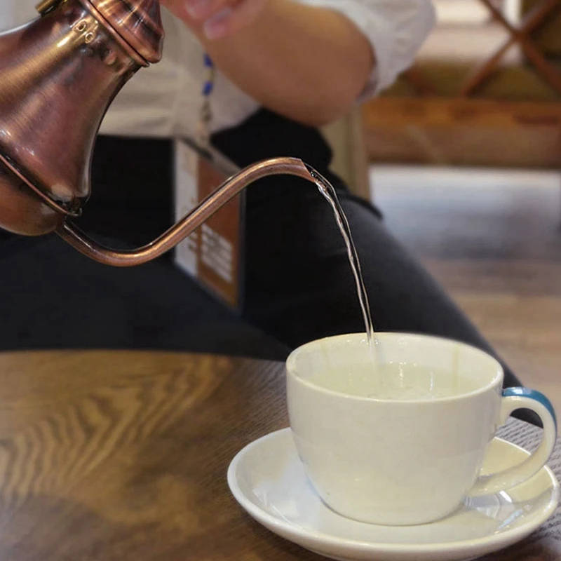 Винтажный ручной капельный кофе гусиная шея носик горшок с длинной ручкой