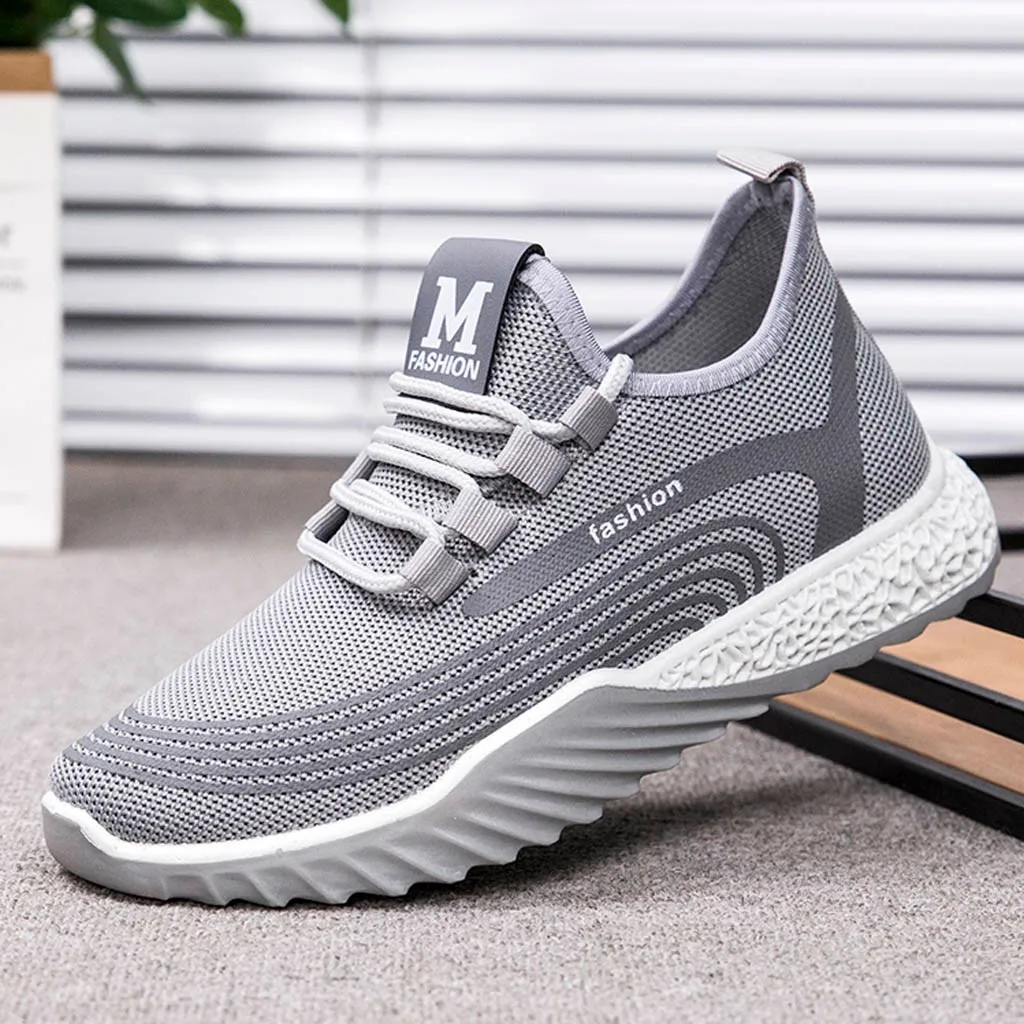 Женские сетчатые однотонные Нескользящие туфли лодочки обувь для бега женские