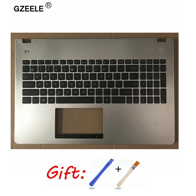QH новая английская клавиатура для Asus N56 N56V N56VM N56VZ N56SL с C оболочкой Топ чехол
