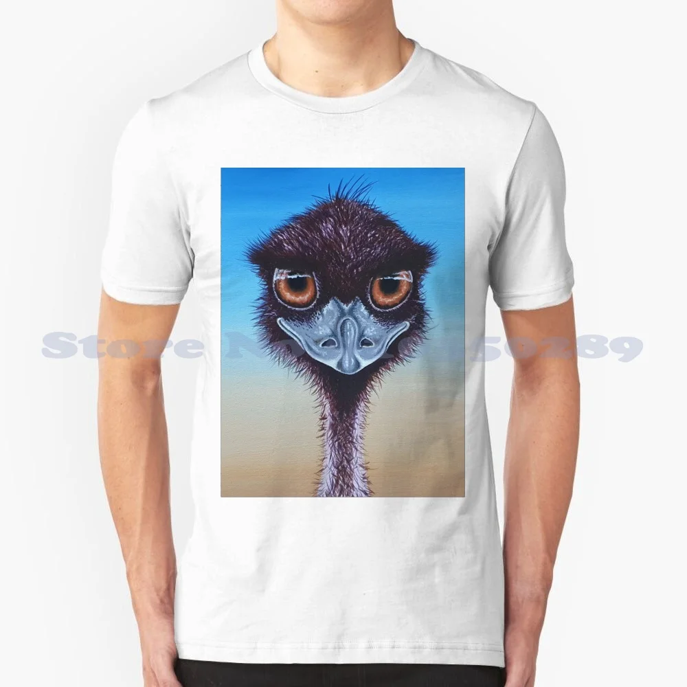 Жевательный эму. Имена Стива. Забавная футболка на заказ художественные