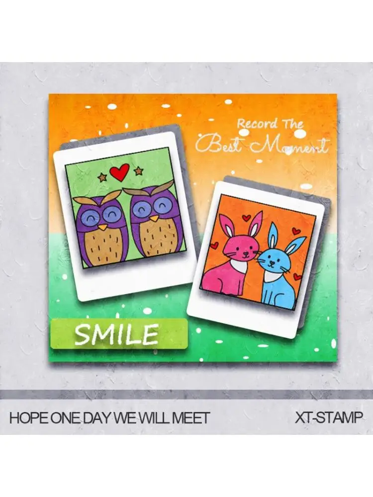 

Animal Leaf Silicone Clear Seal Stamp DIY Scrapbooking Embossing Photo Album R9JC