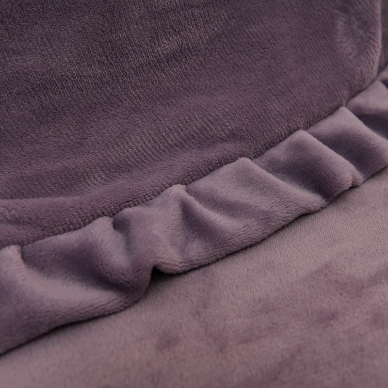 1pc thinken flannel fleece coral pillowcase cover on bedding Warm and comfortable Home Decoration Pillow case Covers | Дом и сад