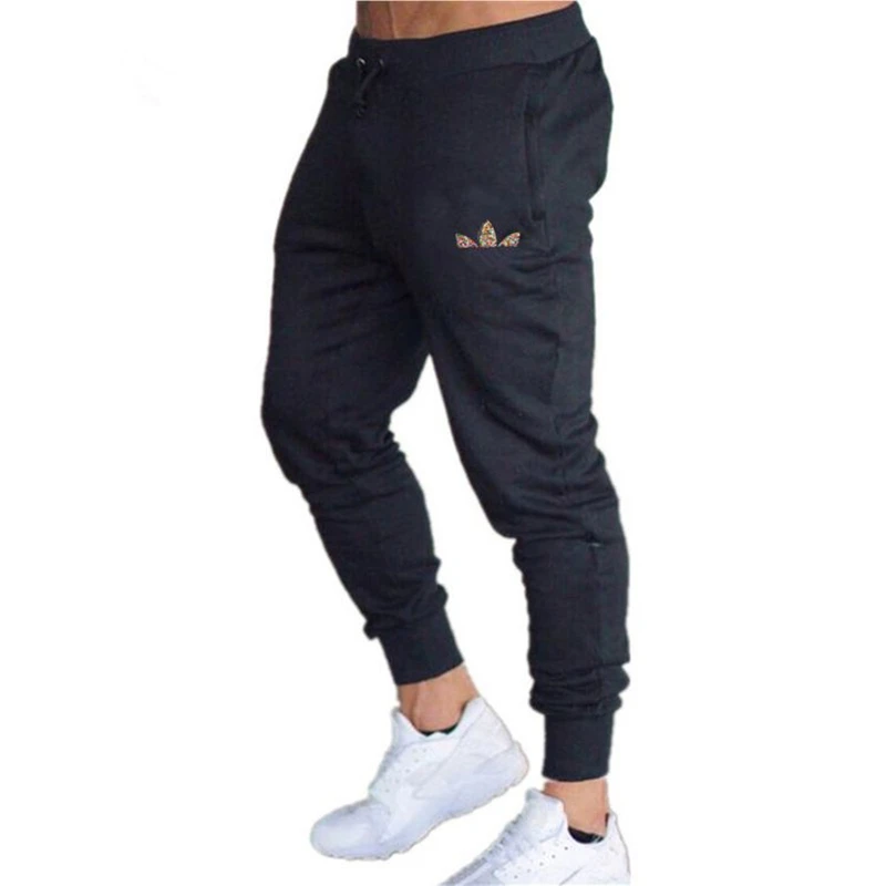 

New Men Pants Joggers Sweatpants Jogger Pants Men Casual Pants Brand Elastic Cotton GYMS Fitness Harem Mens Pants Trousers 2021
