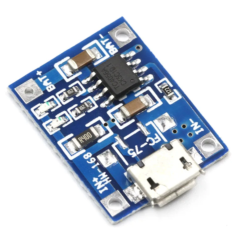 TP4056 5 в tenstar Robot 1A Micro USB 18650 литиевая батарея зарядное устройство Модуль + защита