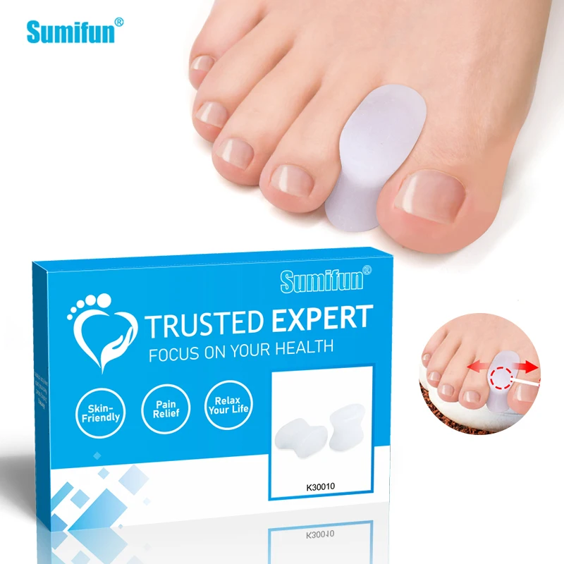 

16Pcs White Toes Separator Hallux Valgus Toes Correction Prevent Overlapping Foot Pain Relief Orthopedic Protector Foot Care