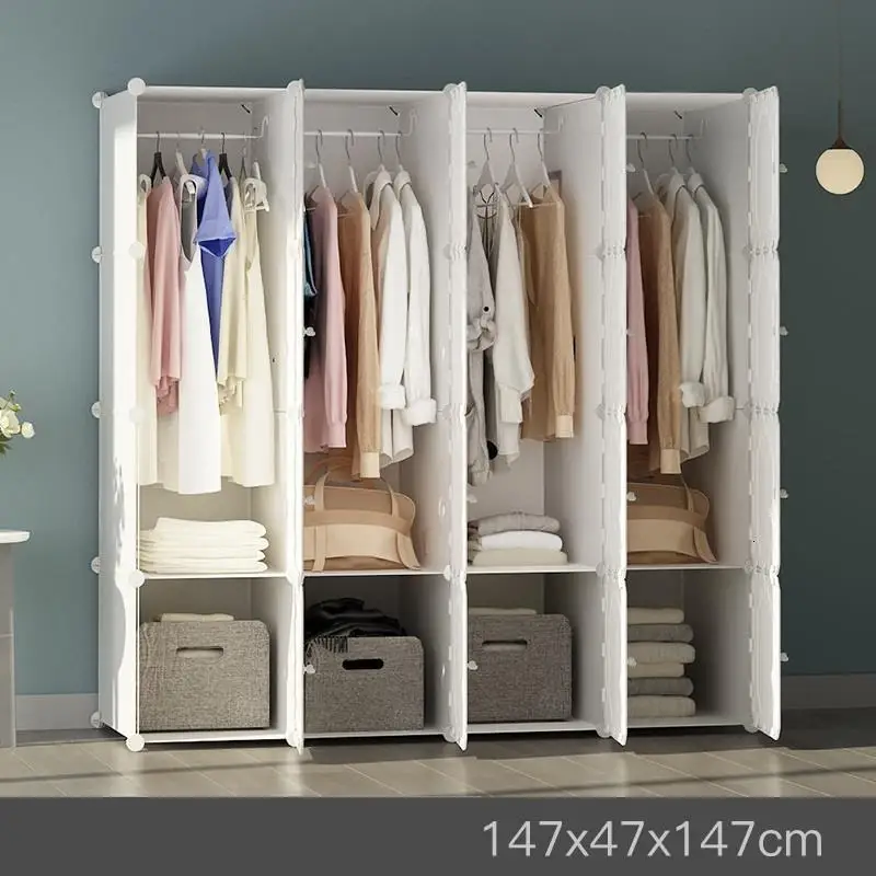 Version H Мобильный дальномер Chambre Kleiderschrank Armario Tela Meble комод мебель для спальни Guarda Roupa Mueble шкаф - Цвет: Version H