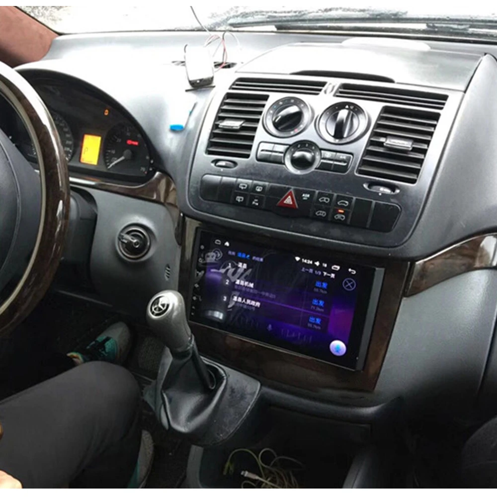 Автомобильный мультимедийный плеер стерео GPS радио навигация Android экран монитор