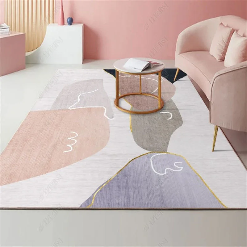 pink large carpets rug for girl bedroom living room modern soft big area rugs kichen floor mats non slip kids parlor play mat free global shipping