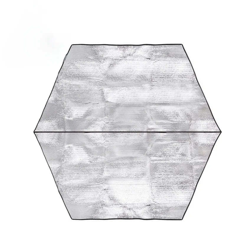 

Уличная влагостойкая Подкладка Толстая Шестигранная влагостойкая подкладка для палатки влагостойкая подкладка Двусторонняя алюминиевая ...