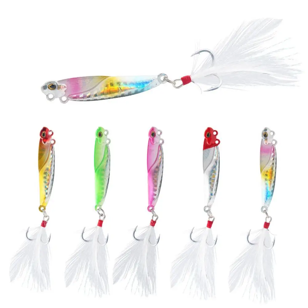 

Fishing Lure Sinking Hard Metal Bait Vib 10g/4.6cm Artificial Baits For Perch Fish Artificial Bait For Fishing Tackle Lure
