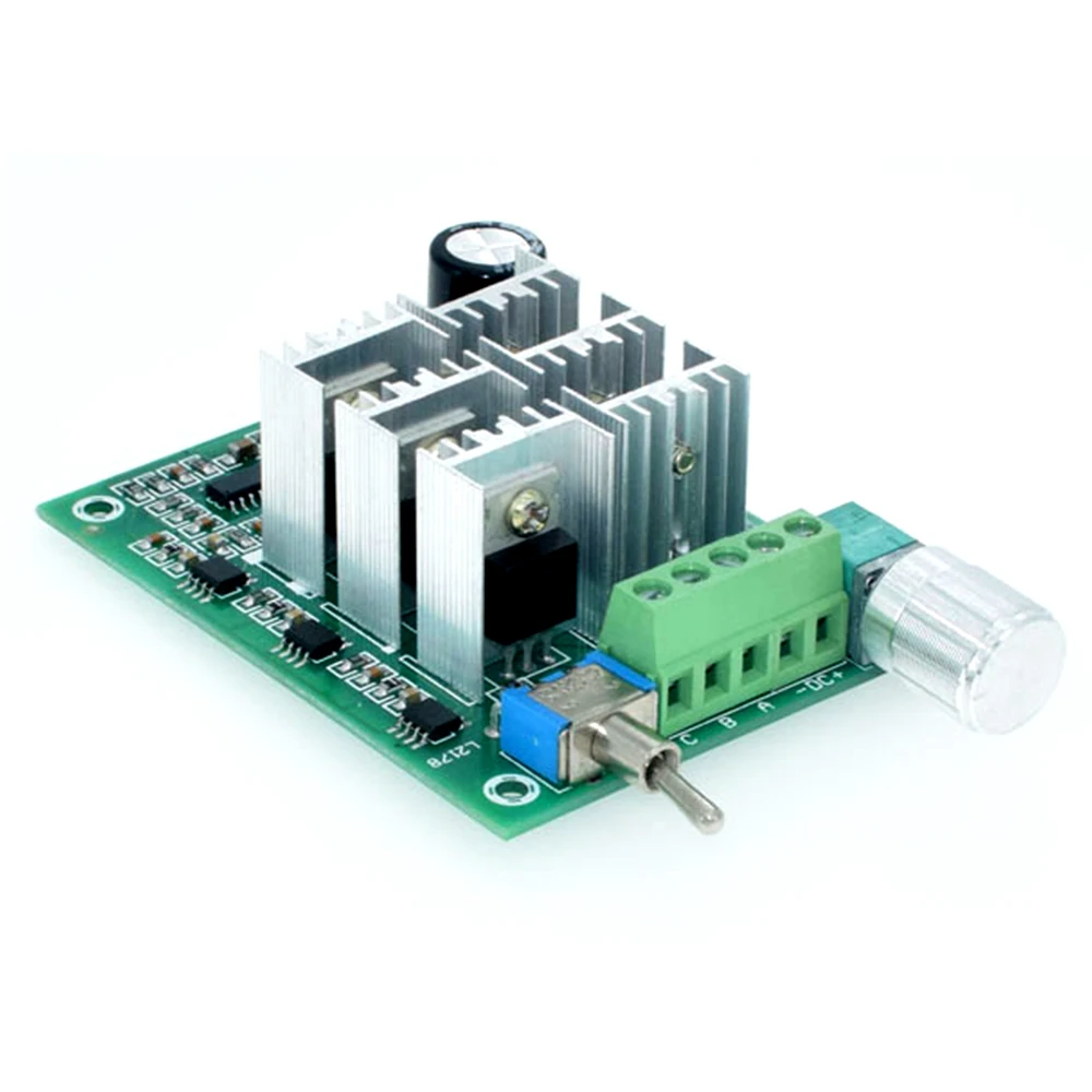 

DC 5-36V BLDC Three-Phase Sensorless Brushless Motor Speed Controller