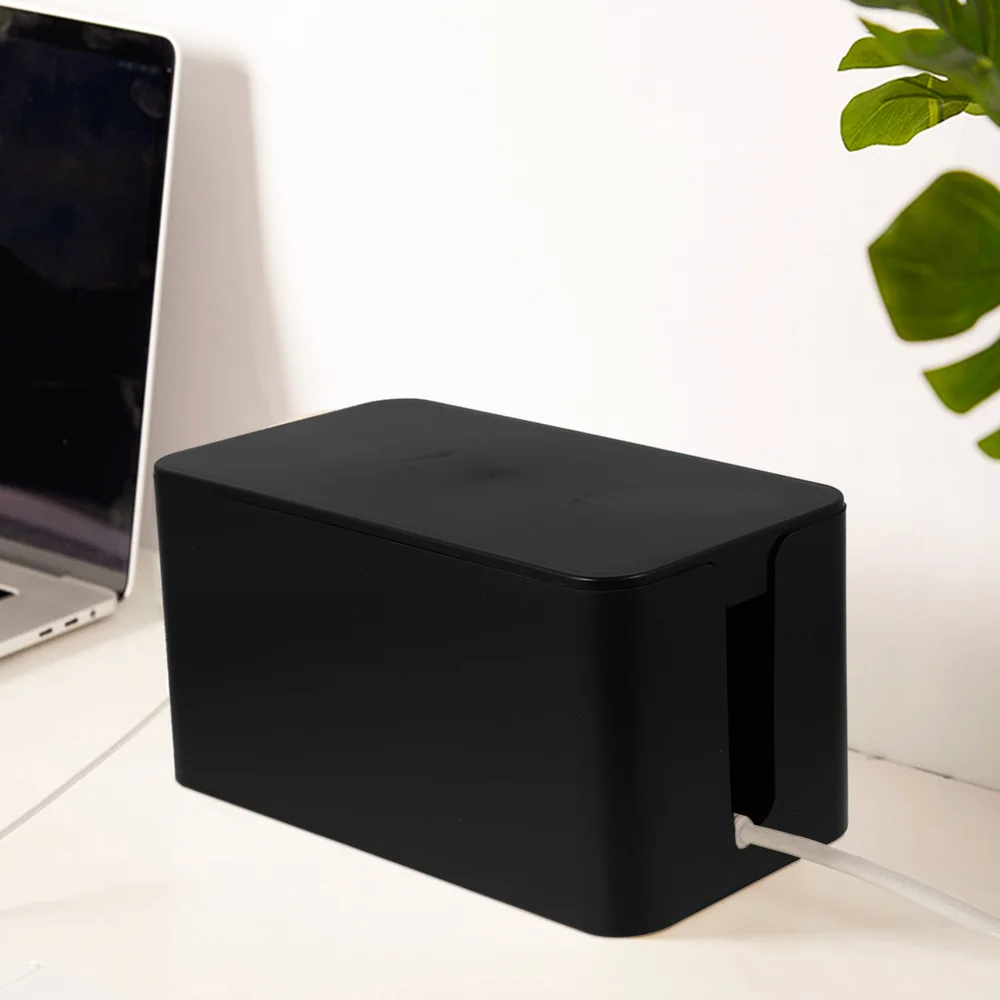 

1pc Cable Management Box Home Office Socket Cord Organizer Box