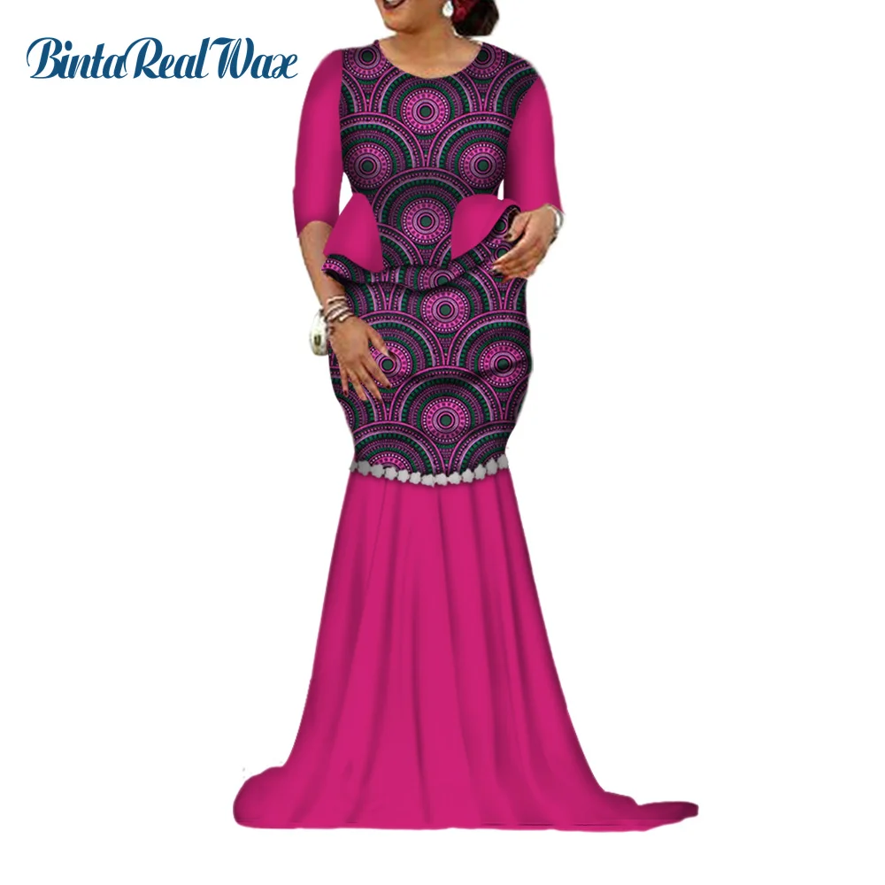 

Новинка, одежда в африканском стиле, женский топ и юбка, комплекты, Bazin Riche, Африканский воск, принт, 2 предмета, кружевные юбки в стиле пэчворк,...