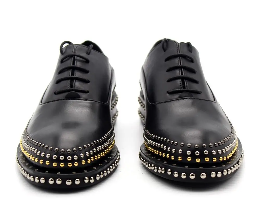 Офисная Мужская обувь брендовая модная мужская в строгом стиле из натуральной