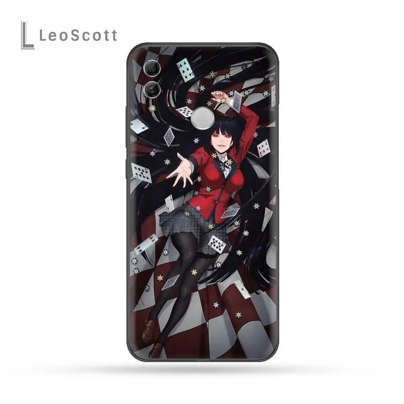 

Crazy Excitement Manga Kakegurui Phone Case For Huawei honor P9 P10 P20 P30 P40 Pro 10i Lite 20 nova 5t