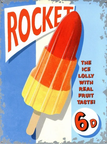 

Жестяной знак с изображением еды и напитков и классического реактивного Лолита