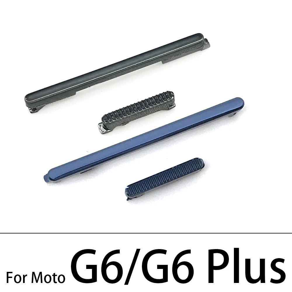 20 шт./лот Боковая кнопка питания + Кнопка громкости для Motorola Moto G6 Play G4 G5 G5S Plus