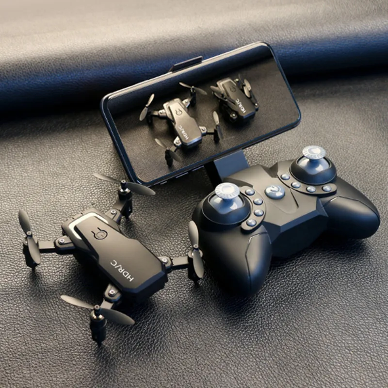 Мини Дрон складной Радиоуправляемый квадрокоптер с HD камерой Квадрокоптер