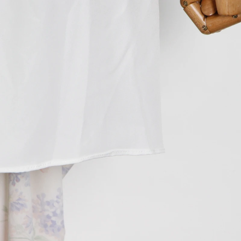 

TWOTWINSTYLE Patchwork Lace Print Dress For Women O Neck Short Sleeve High Waist Tunic Midi Dresses Female Spring Fashion 2021
