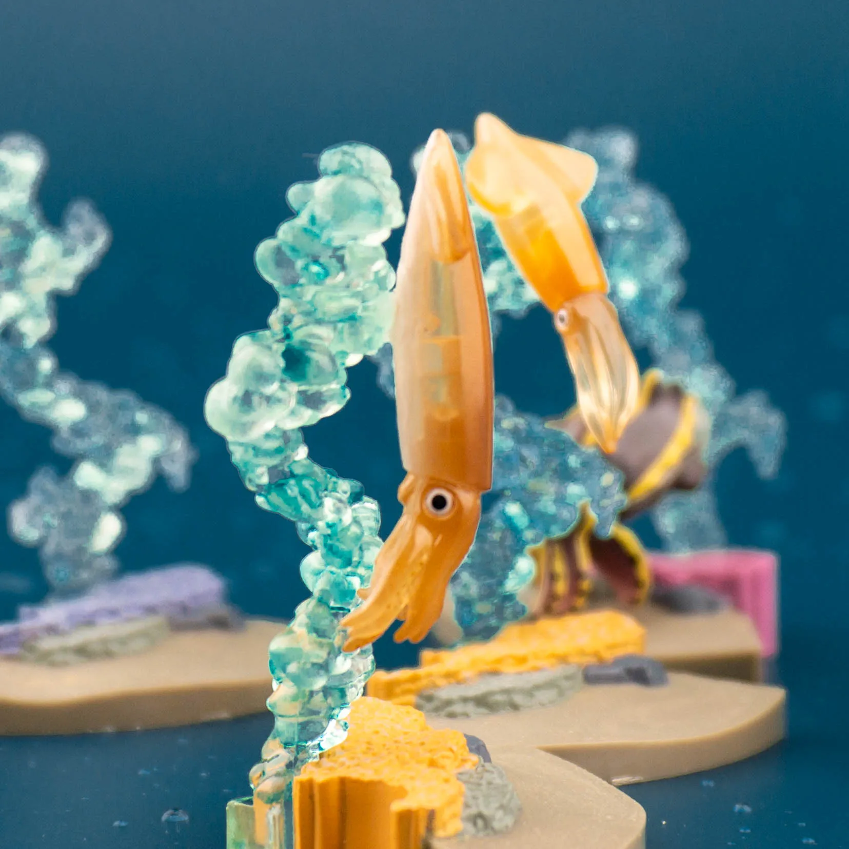 Японские капсульные игрушки QUALIA Gashapon осьминог ропилема эскулен морской организм