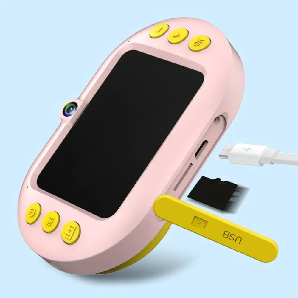 Wifi детская водонепроницаемая камера мини Slr с двойным объективом движения