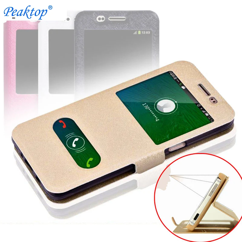 Чехол Peaktop для Samsung Galaxy J2 Prime 5 0 дюйма кожаный флип кейс Магнитный чехол G532F|Бамперы|
