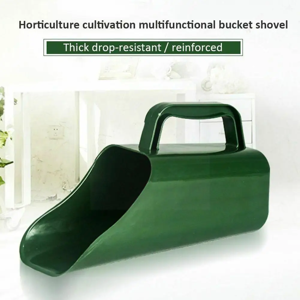 

Garden Shovel Plant Soil Scoop Mesh Sieve Filter Shovels Shovel Bucket Plastic Gardening Potted Hand Tools Diy Garden Scoop N8w0