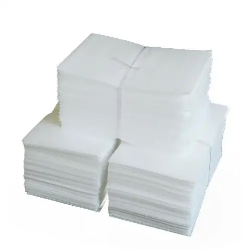 Bolsas protectoras de espuma EPE para embalaje, lámina de espuma aislante, Material de embalaje acolchado, 15x20cm (x 5,91 7,87 pulgadas), 0,5mm, 50 Uds.