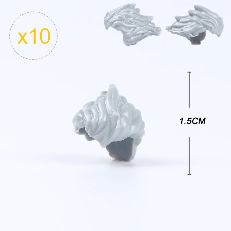 WM Block 10PCS DIY Figures Accessories Hair Model Building Blocks MOC Parts Bricks Kids Toys For Children Action Figure Set | Игрушки и