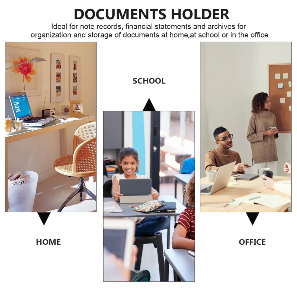 

10pcs A4 Suspension Folder Convenient Documents Holder Document Organizer