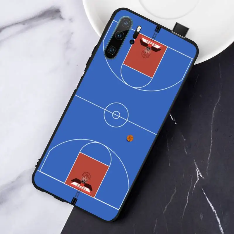 

Basketball court basket pattern high quality Phone Case cover For Huawei honor Mate P 10 20 30 40 Pro 10i 9 10 20 8 x Lite