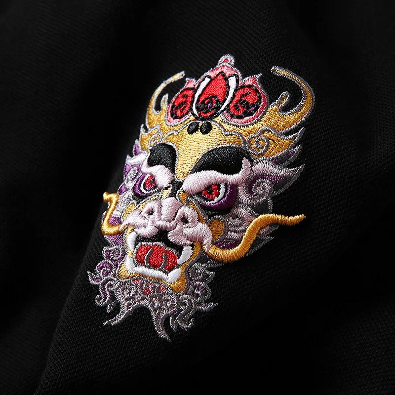 

21 summer new men POLO shirt embroidered leisure half sleeve lapel loose short sleeve T-shirt men fashion