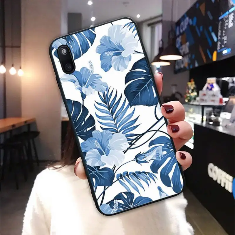 

Retro Colorful Flower Black Silicone Cover Case For Huawei Nova 2i 3i 5 T 6 Se 7 Y5 2018 2019 Y9 Prime Y7 2019 Y9s