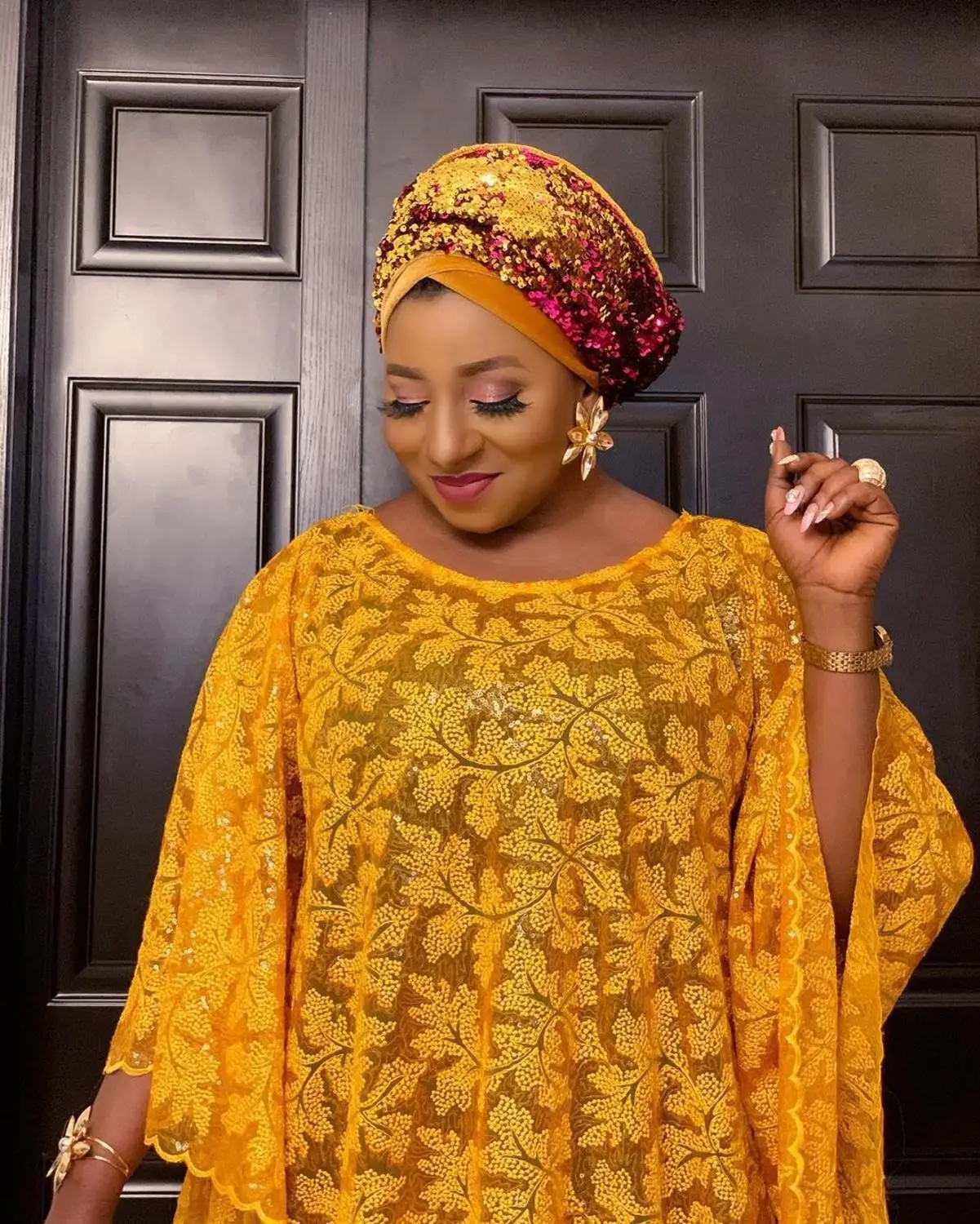 beautiful Embroidery African evening party kaftan dress Plus size Dashiki Loose style women Boubou African dresses for women