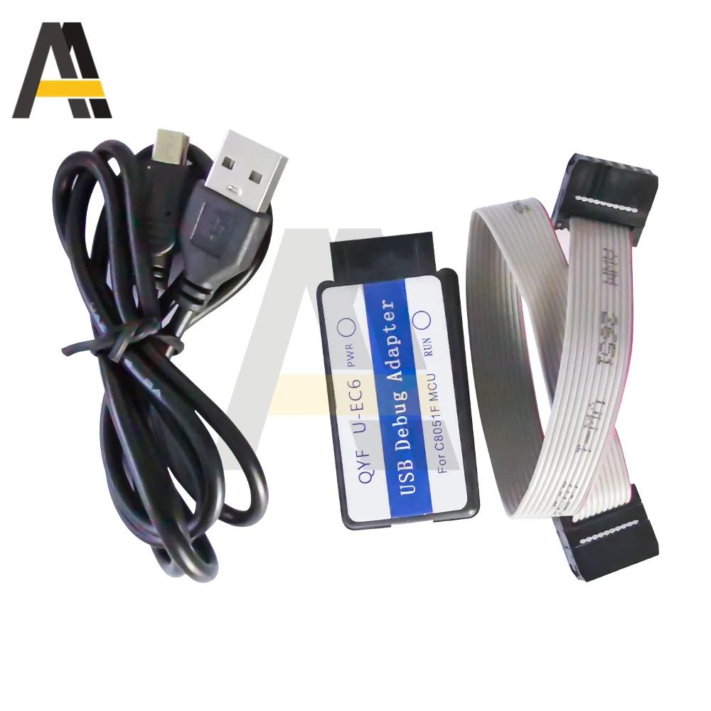 Эмулятор C8051F 3 В-5 В программатор загрузчика JTAG/C2 U-EC6/U-EC5/EC3 USB отладочный адаптер